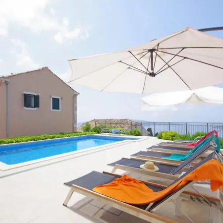 Villa Pool Dia /w Sauna & Jacuzzi Near Dubrovnik Brsecine