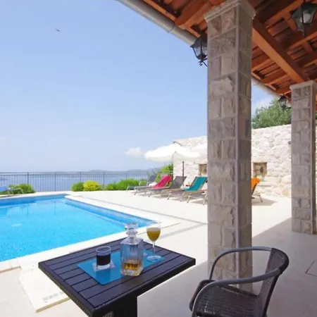 Pool Dia /w Sauna & Jacuzzi Near Dubrovnik * Brsecine